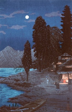 Lake Chuzenji by Takahashi Hiroaki Oil Painting