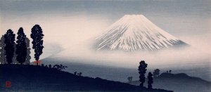 Mount Fuji by Takahashi Hiroaki Oil Painting