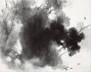Birds at Roost by Takeuchi Seiho Oil Painting