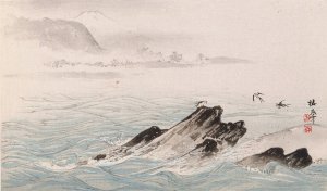 Seiho juni Fuji, Pl.02 by Takeuchi Seiho Oil Painting