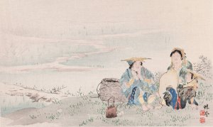 Seiho juni Fuji, Pl.05 by Takeuchi Seiho Oil Painting