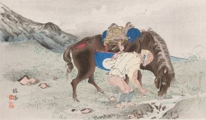 Seiho juni Fuji, Pl.06 by Takeuchi Seiho Oil Painting