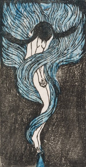Melancholy by Tanaka Kyokichi Oil Painting