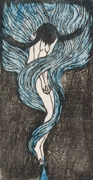 Melancholy by Tanaka Kyokichi Oil Painting