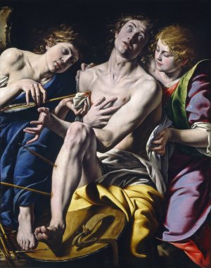 Saint Sebastian by Tanzio Da Varallo Oil Painting
