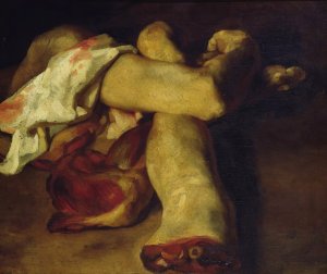 Anatomical Pieces by Theodore Gericault Oil Painting