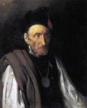 Man with Delusions of Military Command Oil painting by Theodore Gericault