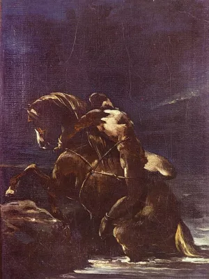 Mazeppa by Theodore Gericault Oil Painting