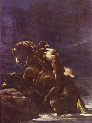 Mazeppa painting by Theodore Gericault