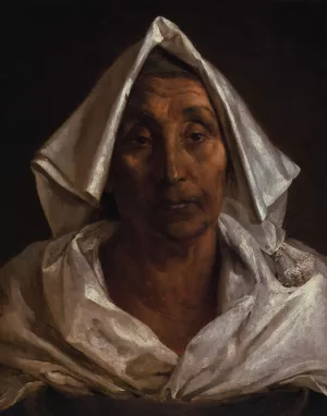 Old Italian Peasant painting by Theodore Gericault