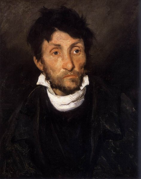 Main Product Photo of Portrait of a Kleptomaniac Painting by Theodore Gericault