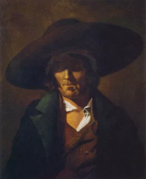 Portrait of a Man Oil painting by Theodore Gericault