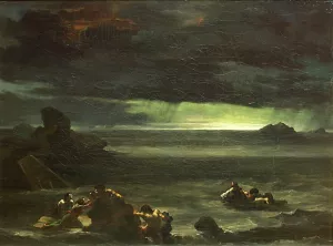 The Flood by Theodore Gericault Oil Painting