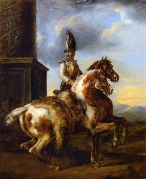 Main Product Photo of The Royal Decree Painting by Theodore Gericault
