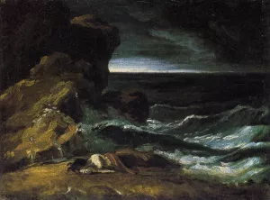 The Wreck by Theodore Gericault Oil Painting