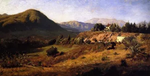 The Arroyo Seco by Thaddeus Welch Oil Painting