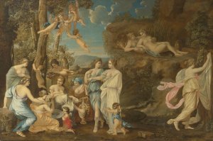 The Birth Of Bacchus by The Hovingham Master Oil Painting