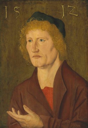 Portrait Of A Gentleman by The Master Of The Angrer Portrait Oil Painting