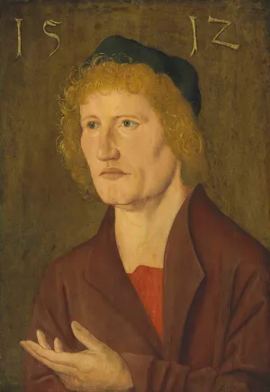 Portrait Of A Gentleman by The Master Of The Angrer Portrait Oil Painting