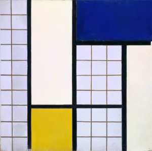 Composition in Half-Tones by Theo Van Doesburg Composition in Half-Tones Oil painting by Theo Van Doesburg