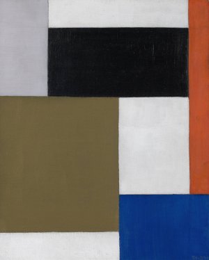 Composition by Theo Van Doesburg Oil Painting