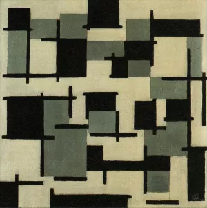 Composition XIII by Theo Van Doesburg Oil Painting