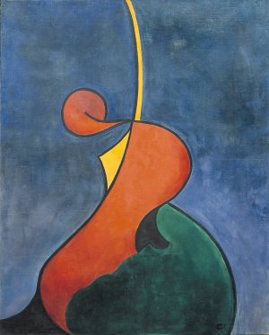 Mouvement heroique by Theo Van Doesburg Oil Painting