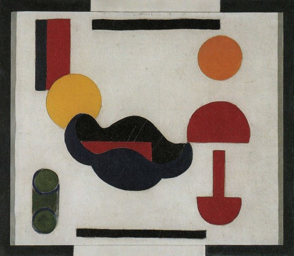 Main Product Photo of Still Life  Painting by Theo Van Doesburg