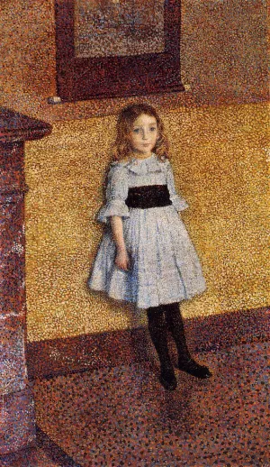 Little Denise by Theo Van Rysselberghe - Oil Painting Reproduction
