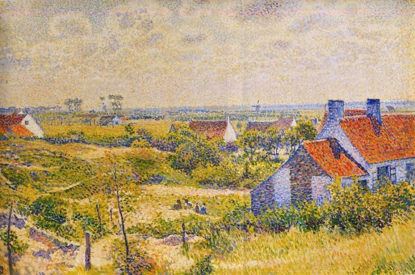 Main Product Photo of Summer Landscape of the Moor Painting by Theo Van Rysselberghe