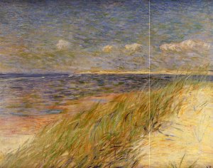The Dunes of Swin, Knokke Oil painting by Theo Van Rysselberghe