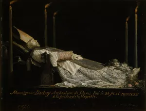 Monseigneur Darboy by Theobald Chartran Oil Painting