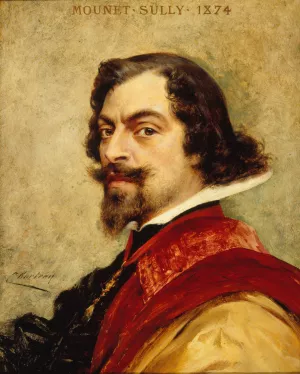Portrait de Mounet-Sully by Theobald Chartran Oil Painting