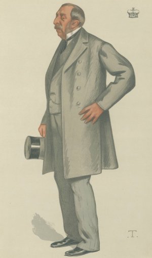 Vanity Fair Politicians; 'Three Dowagers', The Marquis of Ailesbury, October 9, 1880 by Theobald Chartran Oil Painting