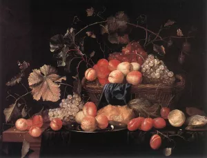 Fruit by Theodoor Aenvanck - Oil Painting Reproduction