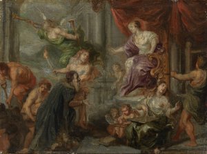 Labore et Constantia by Theodoor Boeyermans Oil Painting