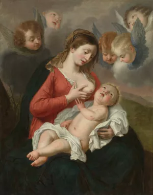 Deipara Virgo Oil painting by Theodoor Van Thulden