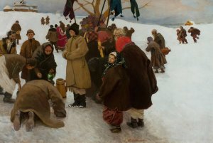 Feast of Jordan by Teodor Axentowicz Oil Painting