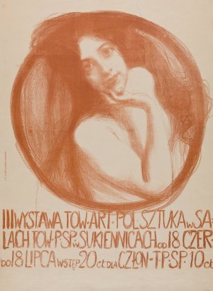 III Wystawa Towarzystwa Artystow Polskich 'Sztuka' by Teodor Axentowicz Oil Painting