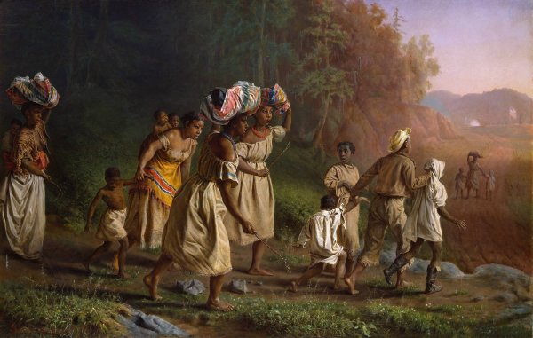On to Liberty  by Theodor Kaufmann - Hand-Painted Oil Painting Reproduction