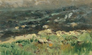 Am Meeresstrand by Theodor Von Hormann Oil Painting