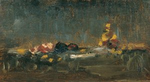 Stillleben by Theodor Von Hormann Oil Painting