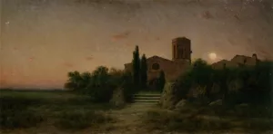 Toch Doracio by Theodore Bernard De Heuvel Oil Painting
