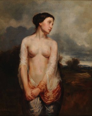 La Captive by Theodore Chasseriau Oil Painting