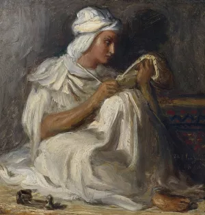 Petit Taleb by Theodore Chasseriau Oil Painting
