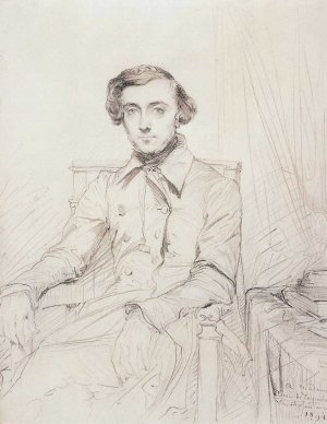 Portrait of Alexis de Tocqueville