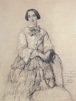 Portrait of Comtesse du Magnoncourt, nee Mary de Tracy