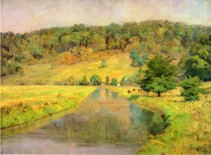 Gordon Hill painting by Theodore Clement Steele