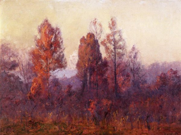 Main Product Photo of Last Hour of the Day Painting by Theodore Clement Steele