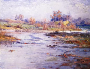 Mysterious by Theodore Clement Steele Oil Painting
